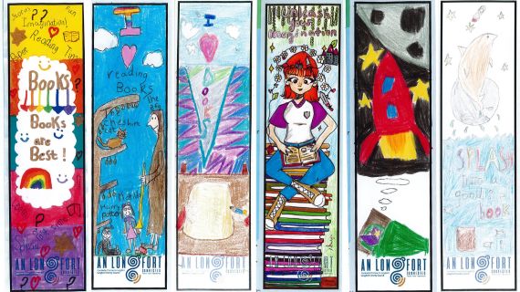 Carousel Design a Bookmark winners